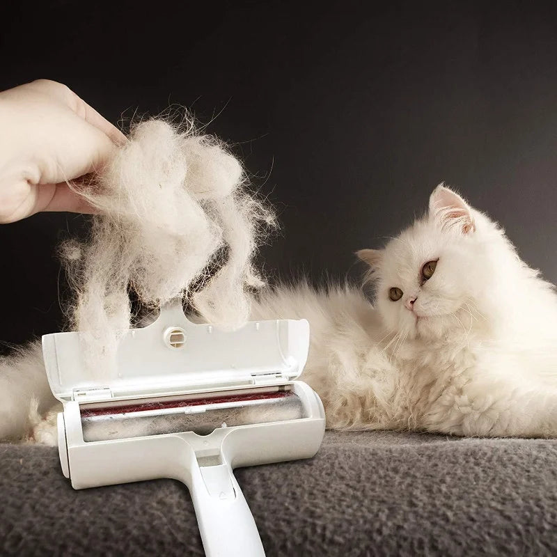 Reusable Pet Hair Remover Roller – Self-Cleaning