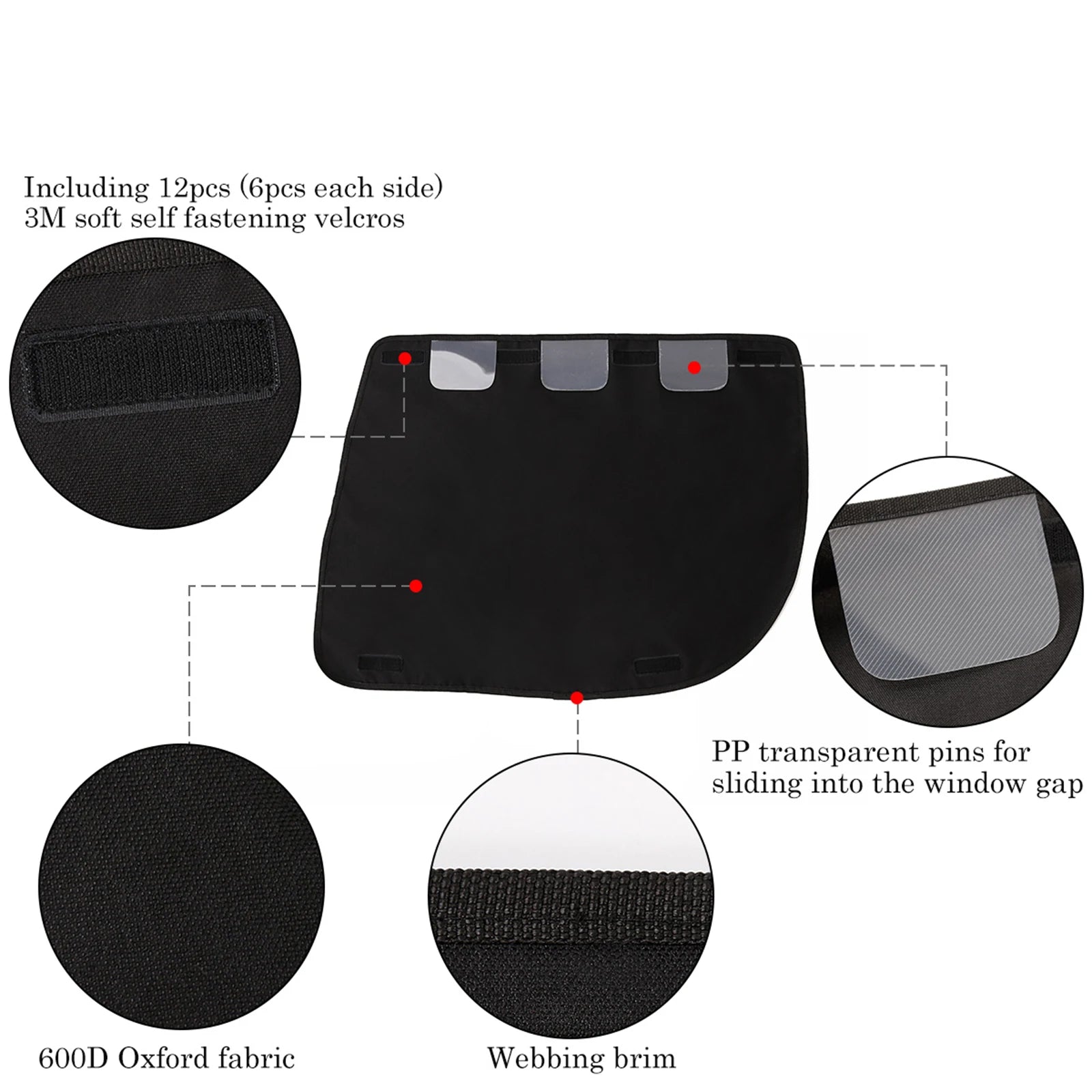 2-Pack Dog Car Door Protectors – Waterproof Scratch & Mud Guards