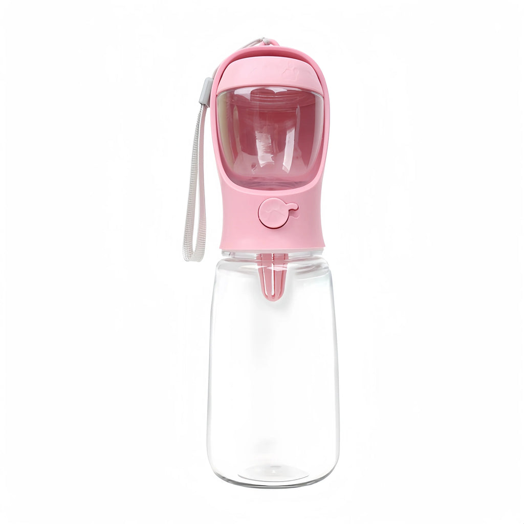 2-in-1 Dog Travel Water Bottle & Food Container