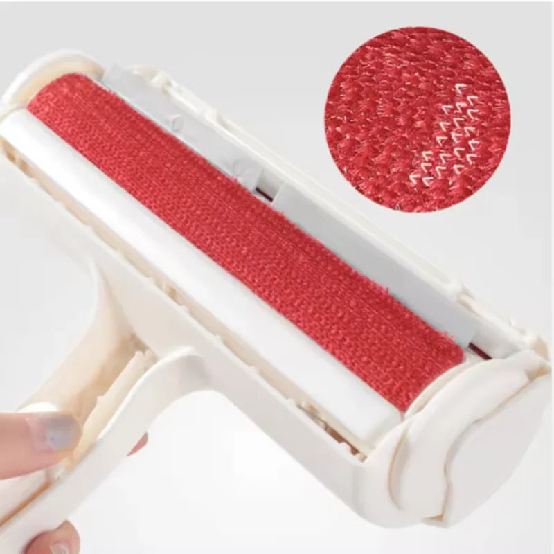 Reusable Pet Hair Remover Roller – Self-Cleaning