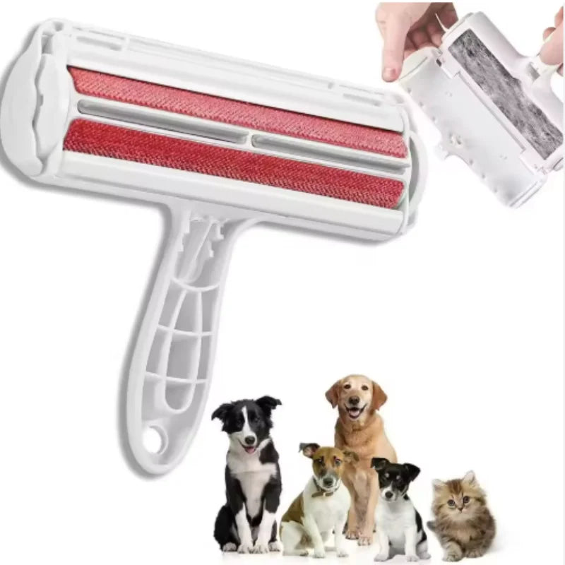 Reusable Pet Hair Remover Roller – Self-Cleaning