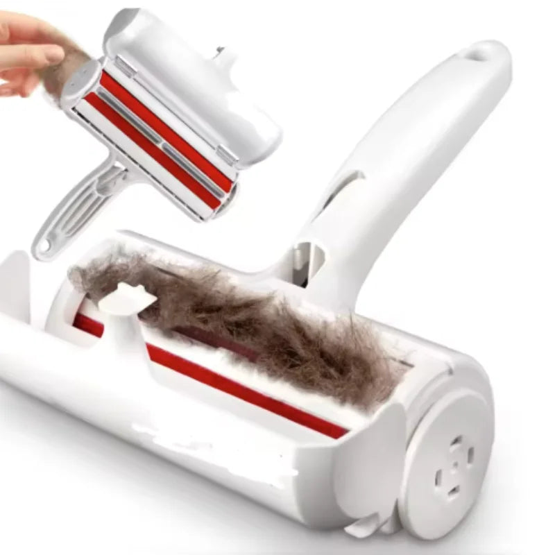 Reusable Pet Hair Remover Roller – Self-Cleaning