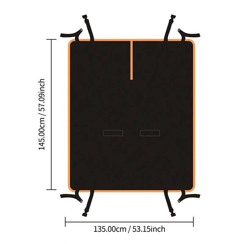 Dog Back Seat Hammock – Oxford Car Seat Protector