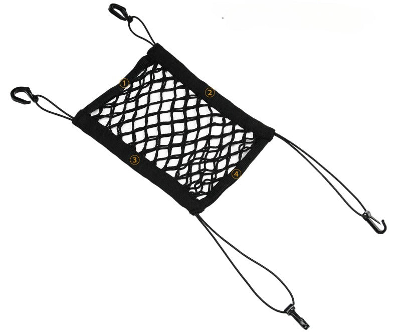 Dog Car Backseat Mesh Barrier – Stretchable Divider