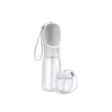 2-in-1 Dog Travel Water Bottle & Food Container